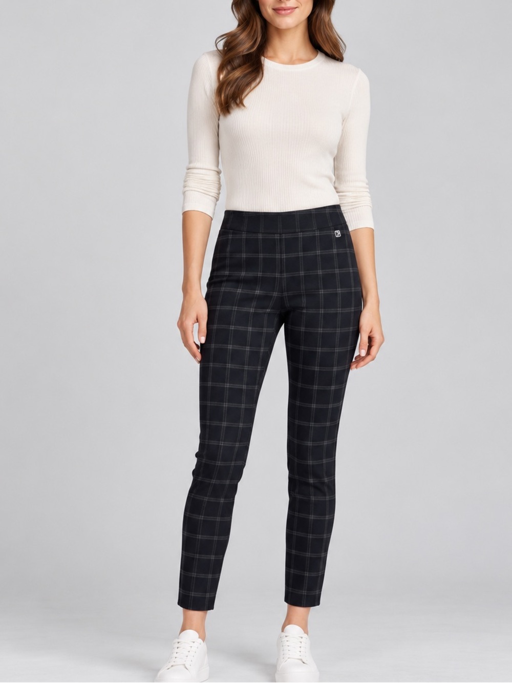 Calvin Klein Plaid Academia Pants